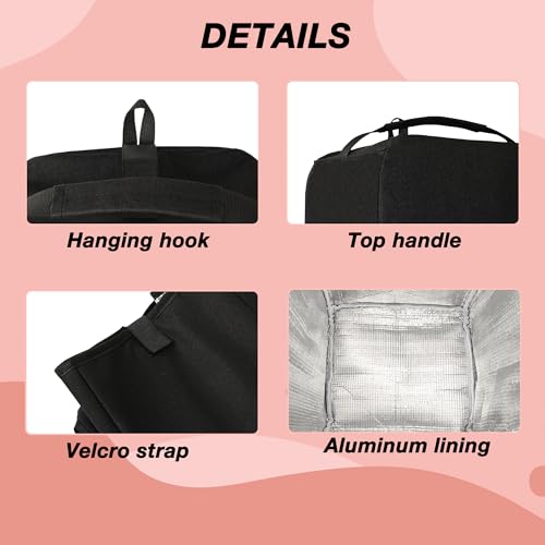 Funda colgante para licuadora compatible 64 oz, negra miniatura 5