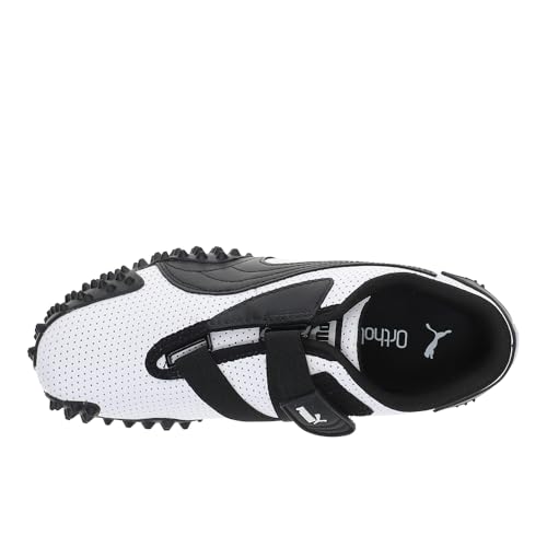 PUMA Womens Mostro Perforated Lace Up Sneakers Shoes Casual - Black, White - Size 7 M - image 4