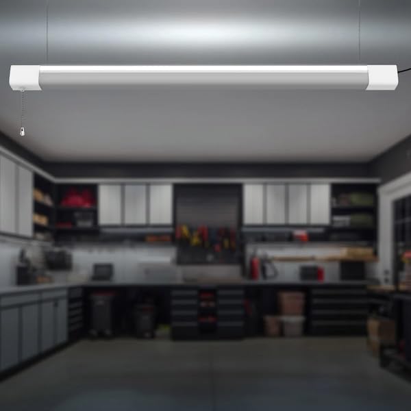 Shop Light in Garage Setting 2
