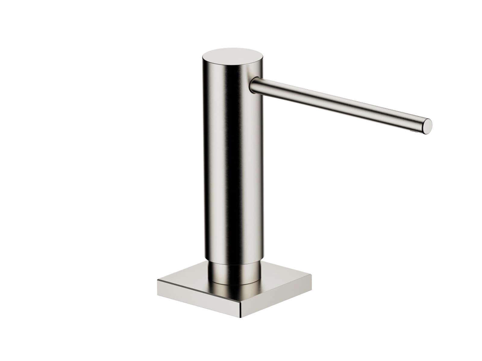 Dornbracht Distributeur avec Rosette, 109 mm de Projection, 82439970, Coloris: Platine Mat - 82439970-06