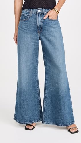 FRAME Women's Pixie Easy Wide Flare Jeans2
