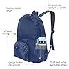 AiQInu Zaino Pieghevole Ultraleggeri, Impermeabile Multifunzione Zaino da Escursionismo Unisex zaino da viaggio Outdoor per Sport Arrampicata Campeggio Viaggio Ciclismo (Blu scuro)
