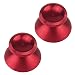 Metal Red Xbox 360 Wireless/Wired Controller Custom Analog Thumbsticks/ Thumb Sticks