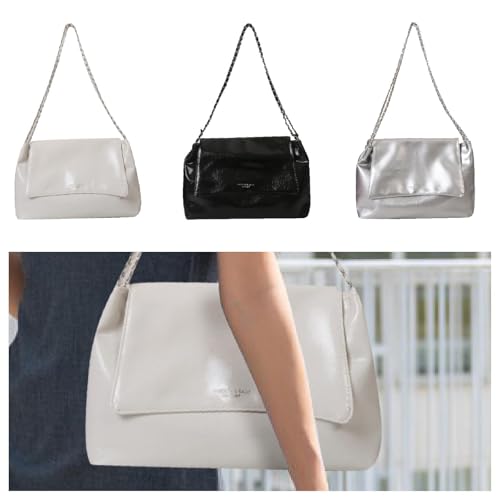 Image of CLUB BOLLYWOOD Women's Shoulder Bag Underarm Bag Trendy Purse for Travel Commuting Shopping White|Clothing, Shoes & Accessories | Womens Handbags & Bags| Womens Handbags & Bags|1 Womens Shoulder