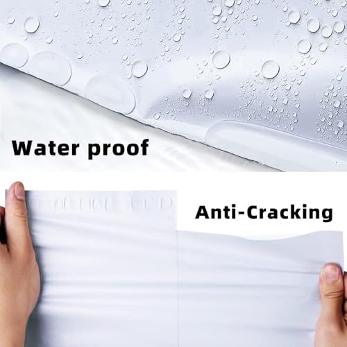 Image of POLYSELLS 5 pcs 24x36 Inches Black Poly Mailers Shipping Envelopes, Strong Adhesive Sealing, Waterproof, and Tear-resistant Postal Mailing Bags for Clothing and Accessories