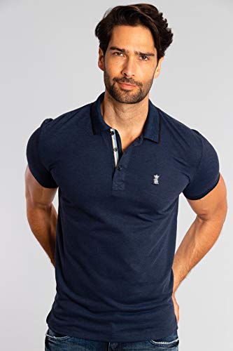 Polo Estampada, Sergio K, Masculino, Marinho, M