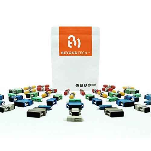 Beyondtech Fiber Optic Connector Fc - Pc Simplex 3.0Mm Pre-Polished Fiber Optic Connectors Multimode - 10 Pack Multimode Fiber Connector Kit #TOP1