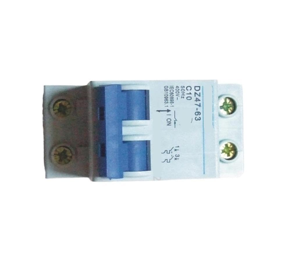 Interruttore Automatico Di Sicurezza CA 2P 10A 400 V~ 50 HZ/60 HZ Tipo C Componenti elettrici