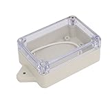 nombre del producto: caja de conexiones; Contenido del paquete: 1 x caja de conexiones, algunos tornillos, 1 x tira de sellado