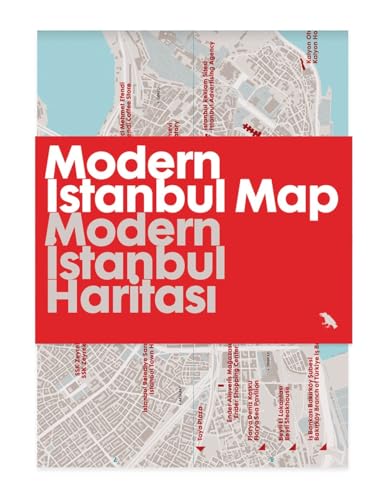 Modern Istanbul Map / Modern Istanbul Haritasi: Guide to Modern Architecture in Istanbul, Turkey (Blue Crow Media Architecture Maps)