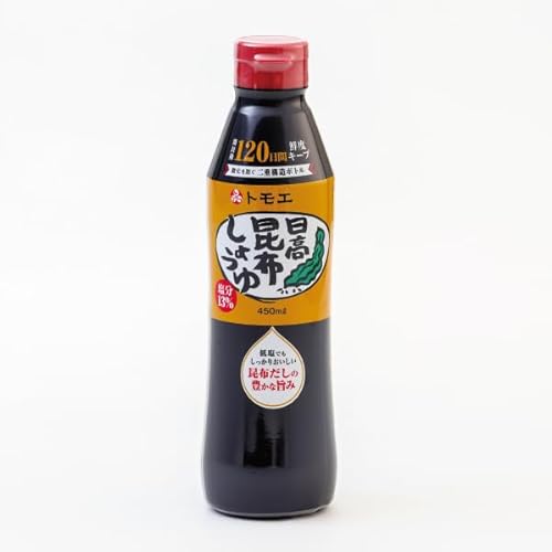 日高昆布しょうゆ 450ml