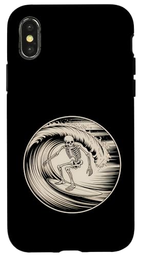 �ʔ����X�P���g���T�[�t�B���E�F�[�u���B���e�[�W���� �X�}�z�P�[�X iPhone X/XS �p