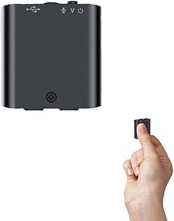 Voice Recorder with Magnet Voice Activation 16GB Mini Voice Recorder USB Rechargeable Recorder for Meetings Interviews Lessons