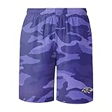 FOCO Baltimore Ravens NFL Mens Tonal Camo Woven Shorts - XL