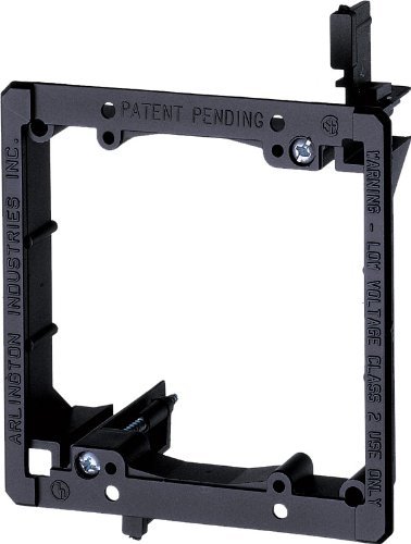 LV2 support basse tension Arlington double châssis routage câble encastrable
