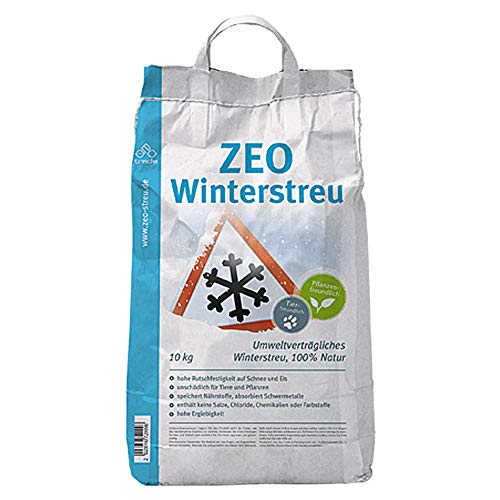 Zeolith Winterstreu Streusalz Granulat Streu Umweltschonend