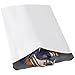 BOX USA Poly Mailer Envelopes, 26' x 28' x 5', White, Self-Seal with Tear Strip, Gusseted, Waterproof and Puncture Resistant, for Shipping Bulky Items, Books and Catalogs, Pack of 100