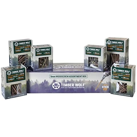 Timber Wolf 5mm Woodscrew Assortment Pack Cover