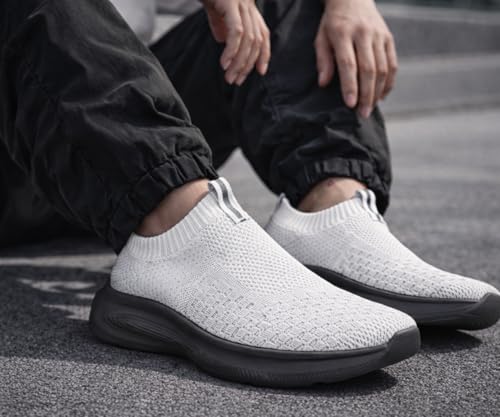 Image of Kraasa Trial Running Shoes with Lightweight Memory Insole | Breathable, Anti-Skid Knit Sneaker, Walking & Gym Shoes