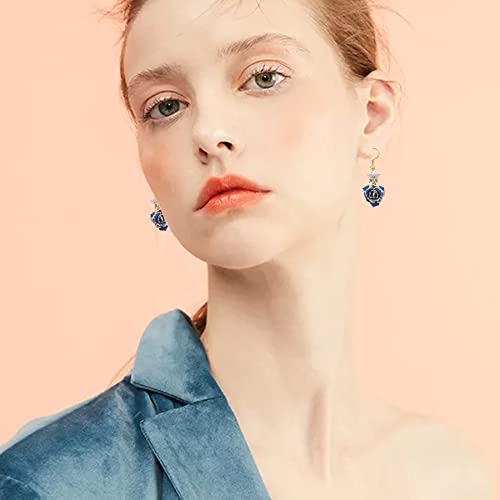 24K Gold Dipped Rose Earrings for Women and Girls,Fashion Golden Dipped Rose Earrings Best Gift for Girlfriend Wife Women on Valentines Day Anniversary Birthday4