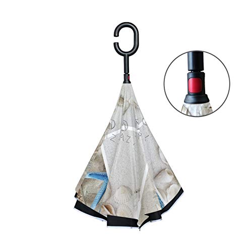 image for Oyihfvs Seashell Starfish Drift Bottle Lighthouse Boat on Beach Sand L