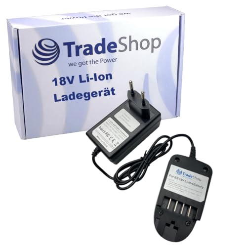 Trade-Shop Batteria agli ioni di litio da 18 V, compatibile con Bosch Art 26-18 Li, AHS 50-20 Li, AHS 55-20 Li, Uneo Maxx, AdvancedCut 18, AdvancedDrill 18