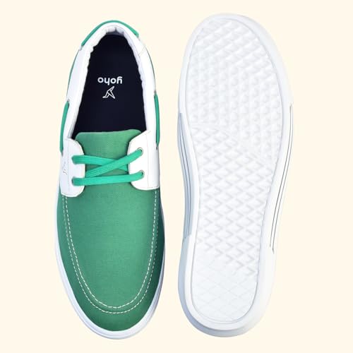 Image of YOHO Sailor Men's Versatile Stylish Breathable Canvas Boat Shoe