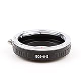 Pixco マクロ マウントアダプター Canon EOS EFマウントレンズ-M42 スクリュー マウント カメラ対応(EOS-M42)