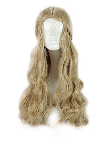 Mtxc Fantasy Film Cosplay Princess Aurora Wig Flaxen