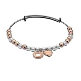Hot Diamonds - Emozioni-Armreif mit Glasperlen, rotvergoldet, größe L