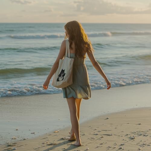 Image of Aesthetic Tote Bag for Women | Medium Size with Inner Pocket | Stylish & Practical