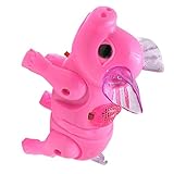 SOPOTUTU Cerdito Eléctrico Que Camina Luz LED y Música, Obsequio Infantil Color Aleatorio