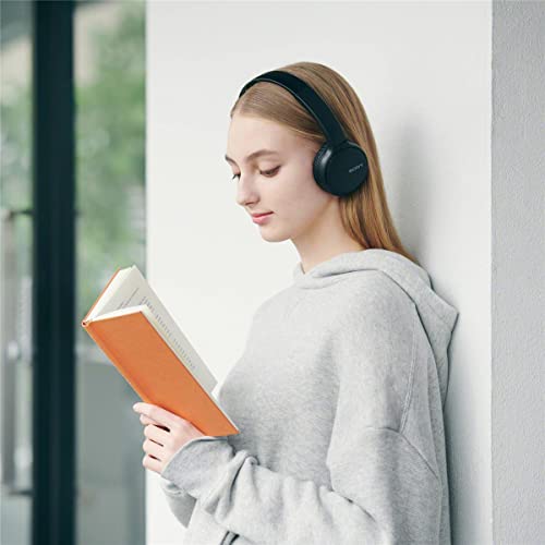 Image of Sony WH-CH510 Bluetooth Wireless On Ear Headphones with Mic (Black)