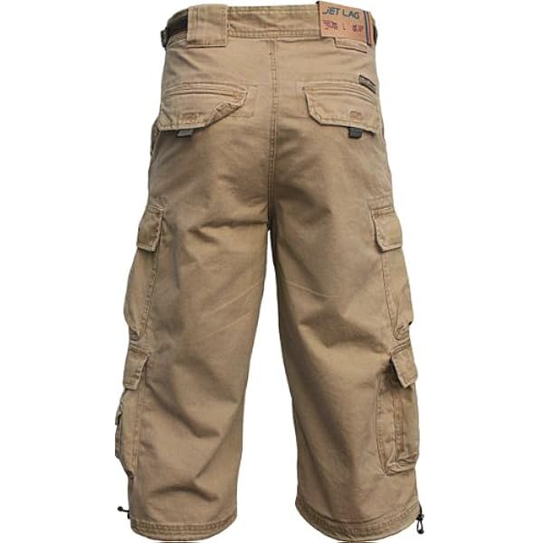 Jet Lag Cargo Shorts 3/4 broek model 007 A Short lange wijde pijpen