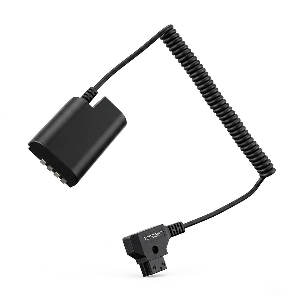 Raeisusp Batteria Fittizia D-Tap Per Panasonic Lumix – DMW-BLF19 / DMC-GH3 GH4 GH5 GH6, DC-S5, G9 – Uscita 8V Da 12-24V - 3