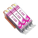 CANON用 BCI-326 M 純正品併用 マゼンタ 