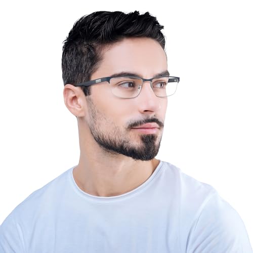 Image of Emporio Armani mens Ea1147 Rectangular Prescription Eyewear Frames