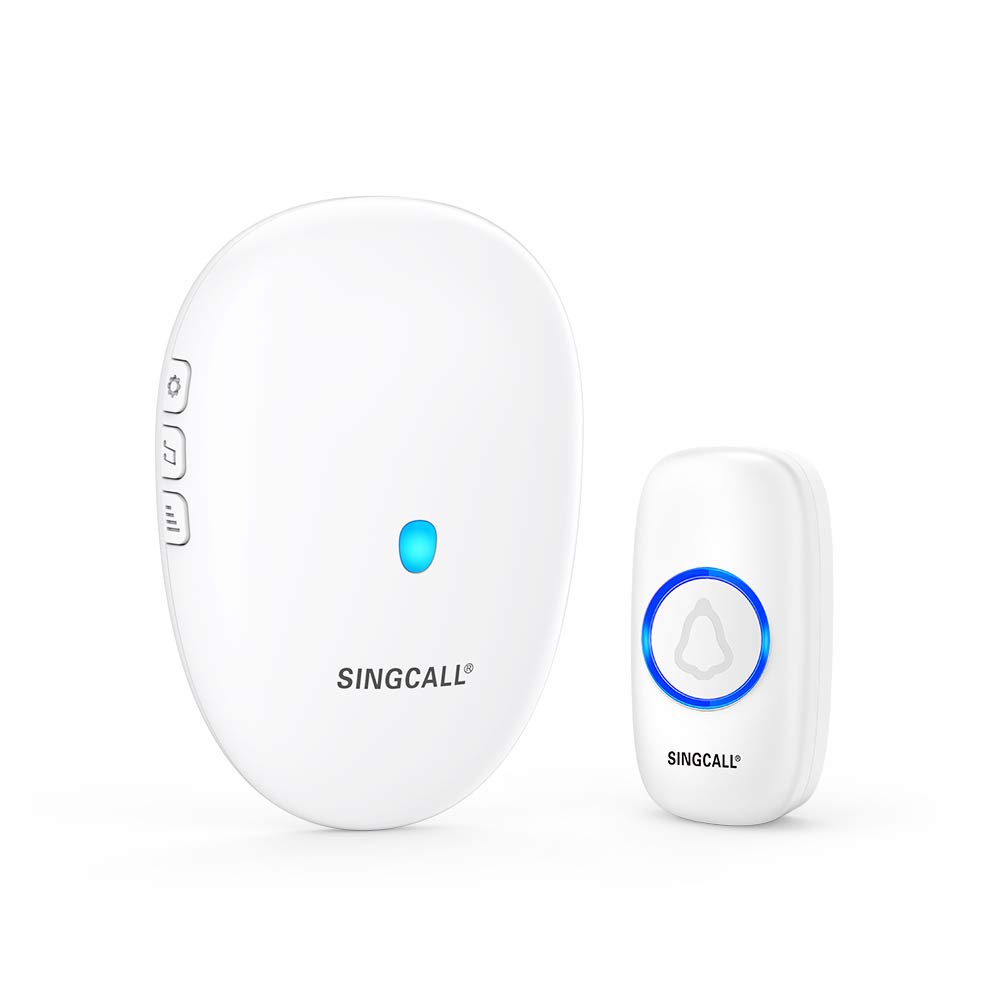 Buy SINGCALL Wireless Doorbell Chime, Waterpoof Door Bell Operating at