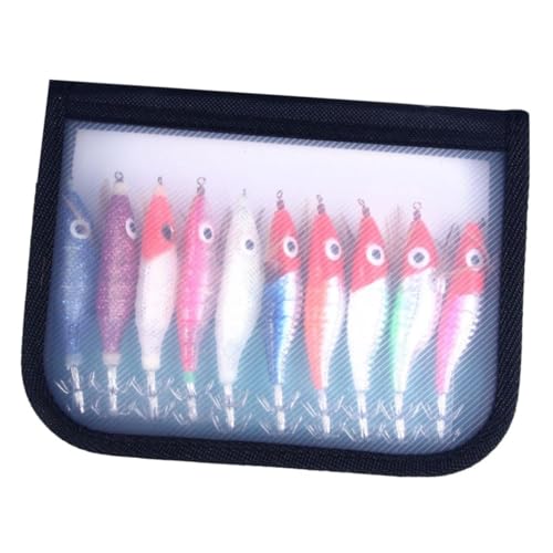 Leurres lumineux crevettes artificielles appâts immitation mer carnassiers TOYANDONA