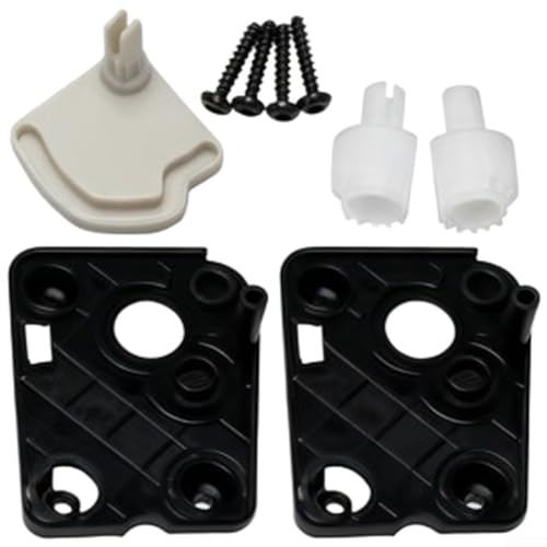 Kit de reparación de ajuste de aire acondicionado para 307 y para C4, juego de herramientas de control de CA con OEM 1607044080 6450XZ, para ABS negro