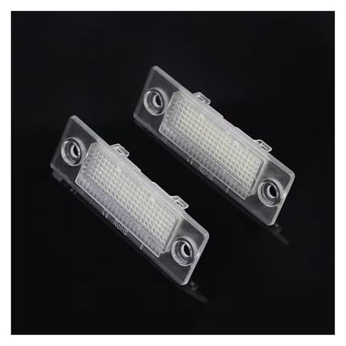 Luz para matrícula halógena de Passat B5 B6 y Golf, soluciona bombillas fundidas, 2 unidades 3