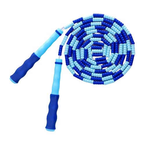 Jump Rope Soft Beaded Segmented Skipping Adjustable Length Jumping Kids Students Man and Women Adjustable Length Jumping Rope