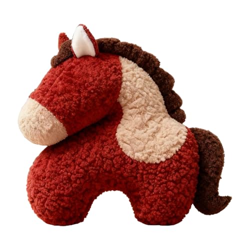 Jouet en peluche cheval traditionnel pour des calins pleins de tendresse