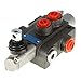 findmall 11GPM Double Acting Valve Hydraulic Directional Control Valve 1 Spool BSPP Ports Max 3600PSI