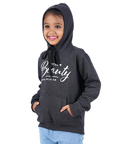 Image of FLEXIMAA Boy's & Girl's Hooded Neck Printed Full Sleeve Hoodies with Pocket