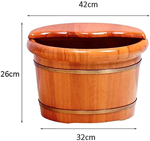 Spa de pies de madera natural para pedicure miniatura 2