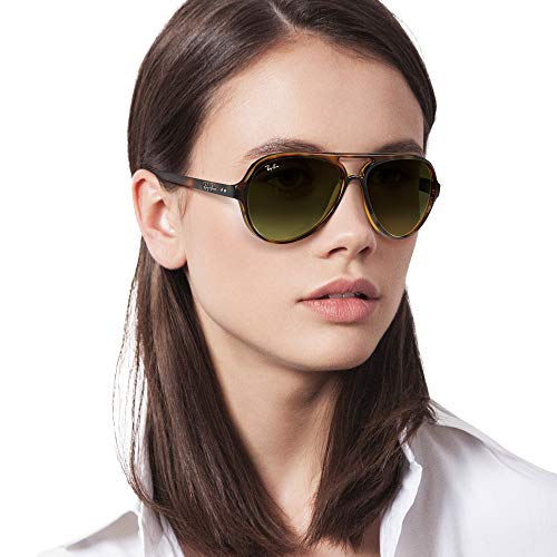 Image of Ray-Ban RB4125 Cats 5000 Aviator Sunglasses