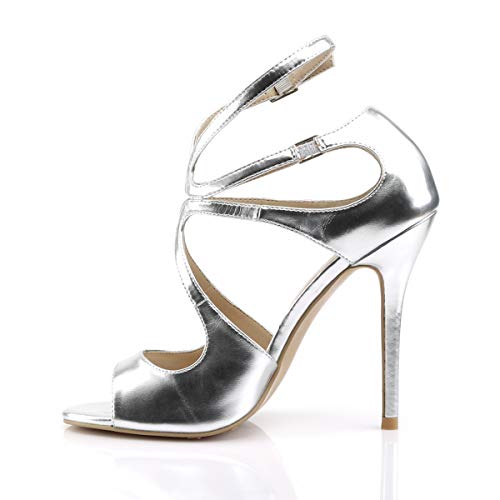 Pleaser AMU15/SMPU_Slv Met Pu