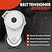 A-Premium Belt Tensioner Assembly with Pulley Compatible with Chevrolet Cruze 2010-2016, Sonic 2012-2018 & Saturn Astra 2008-2009 L4 1.8L, Replace# 55350422, 55563512
