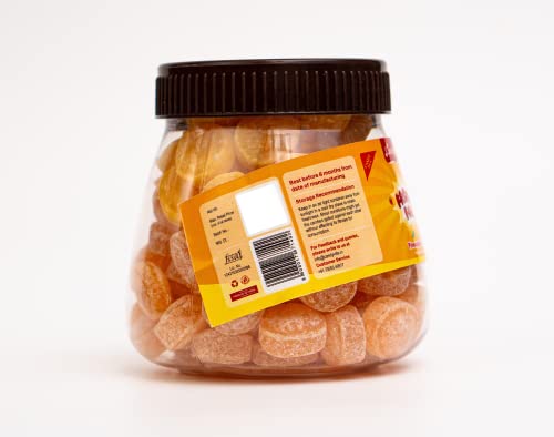 Image of CandyVille Frootfab Pineapple Candy Jar (400 Gm) | Fruit Flavoured Candy